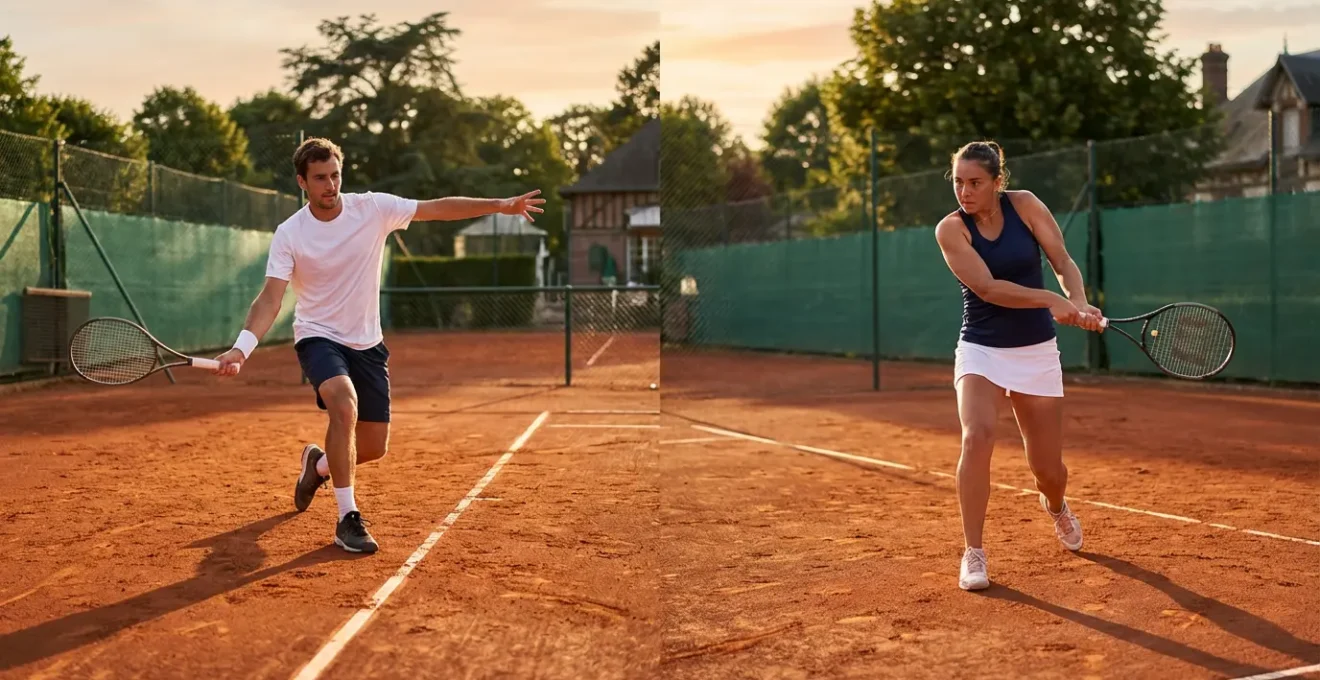 Comparaison technique entre le revers à une main et à deux mains au tennis sur terre battue
